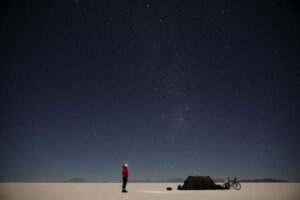 Tercera noche disfrutando de las estrellas desde el Salar de Uyuni